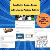 Lab Safety- Escape Room, Google Form, Laboratory Safety, I