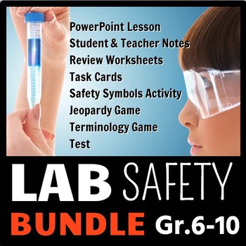 Preview of Lab Safety BUNDLE {Editable}