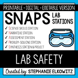 Lab Safety Lab Stations Activity | Printable, Digital & Editable