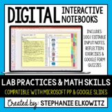 Lab Safety, Lab Tools & Measurement Digital Interactive Notebook