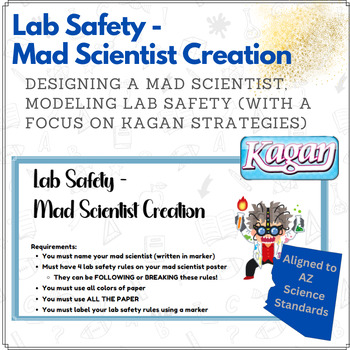 Preview of Lab Safety - Mad Scientist Creation