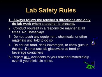 Lab Safety PowerPoint by Coach B's Store | TPT