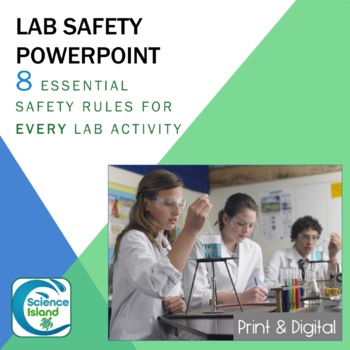 Preview of Lab Safety PowerPoint for Secondary Science - FREE RESOURCE