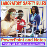 Science Lab Safety Rules Powerpoint and Notes