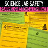 Lab Safety Reading Activities for Middle School