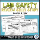 Lab Safety Review Silly Story Stations