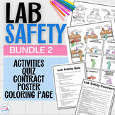 Lab Safety Rules: Activities, Game, Quiz, Contract, Poster