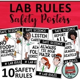 Lab Safety Rules Posters