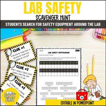 Preview of Lab Safety Scavenger Hunt