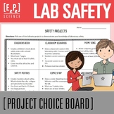 Lab Safety Science Project | Science Choice Board
