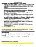 Lab Safety: Science Safety Contract (Short Version)