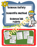 Lab Safety, Scientific Method, Lab Scoring Rubric