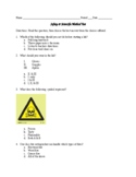 Lab Safety & Scientific Method Test/Quiz (Word version)