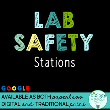 Preview of Lab Safety Stations Activity