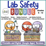 Science Lab Safety Rules Unit - Lab Safety Activity, Contr