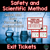 Lab Safety and Scientific Method Exit Tickets (Exit Slips)