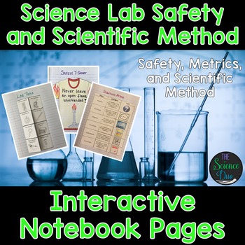 Preview of Lab Safety and Scientific Method Interactive Notebook Pages