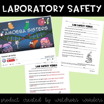 Preview of Lab Safety worksheet