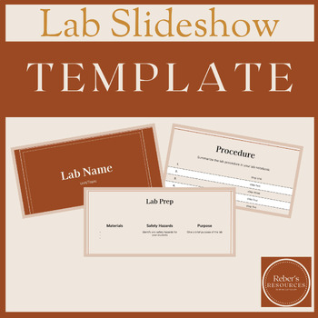Preview of Lab Slideshow Template