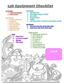 Lab Supplies Checklist