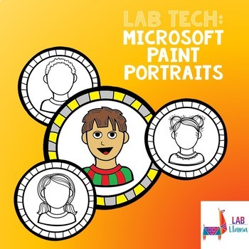 Preview of Lab Tech: Microsoft Paint Portraits