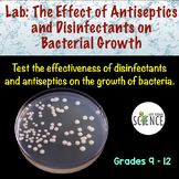 Growing Bacteria Lab Effect of Antiseptics and Disinfectan