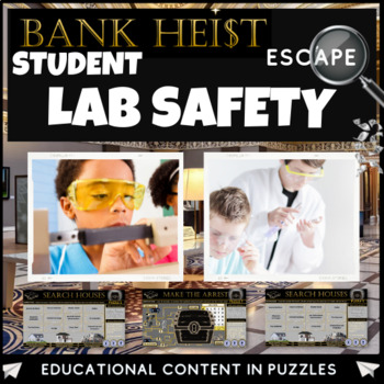 Preview of Lab safety for students Escape Room
