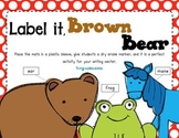 Label It, Brown Bear!