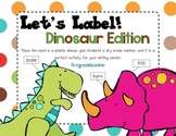 Label It! Dinosaur Edition!