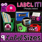 Label It! {Monsters Edition}