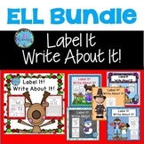 ESL Writing Kindergarten First Second Grade Label It! Writ