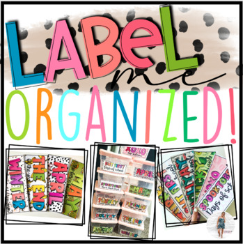 Preview of Label Me ORGANIZED!