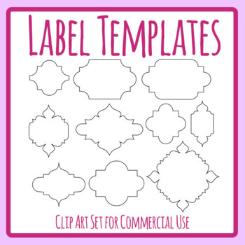 fancy label templates