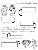 Label a Friendly Letter activity and song