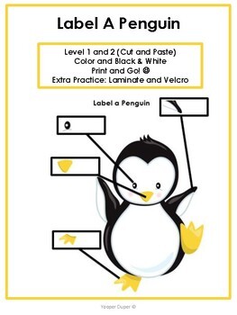 Preview of Label a Penguin