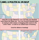 Label a US Political Map Using Google Slides