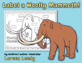 Label a Woolly Mammoth! Body Parts Diagram