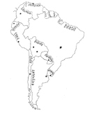 Labeled Map of SOUTH AMERICA!