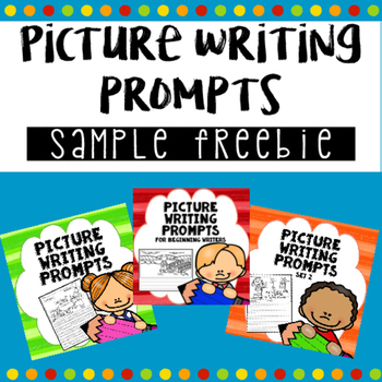 Labeled Picture Writing Prompts Sample by Melissa Moran | TpT
