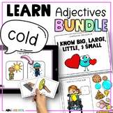 Labeling Adjectives for speech therapy or ABA goals - List