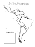 Labeling Countries and Physical Features of Latin America 