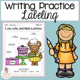 Labeling Worksheets for Writing Center