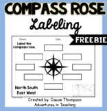 Labeling a Compass Rose- FREEBIE