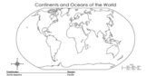Labeling the Oceans and Continents