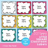 Little Square Classroom Labels