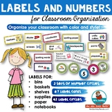 Labels and Numbers for Classroom | [Back to School] Classr