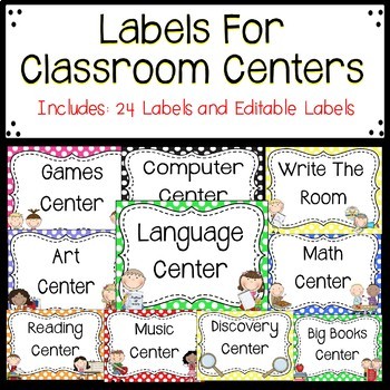 Label center