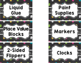 Labels for Supplies and Baskets *Editable*