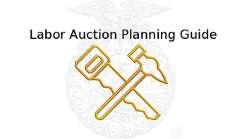 Preview of Labor Auction Planning Guide