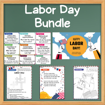 Preview of Labor Day Activities Bundle